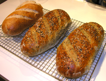 Sourdough and Seed breads