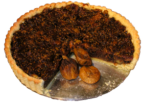 Crostata di fichi e noci